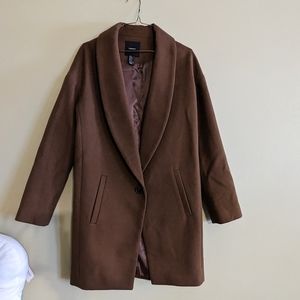 Forever 21 Wool Blend Coat